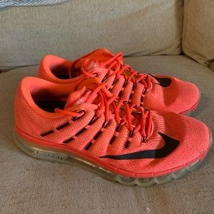 Neon Orange Nike Airmax Mens size 13